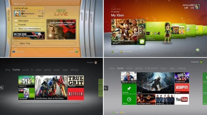 nostalgiacore's tweet photo. The Xbox 360 dashboard was gaming at its peak https://t.co/6a053Y6VmU