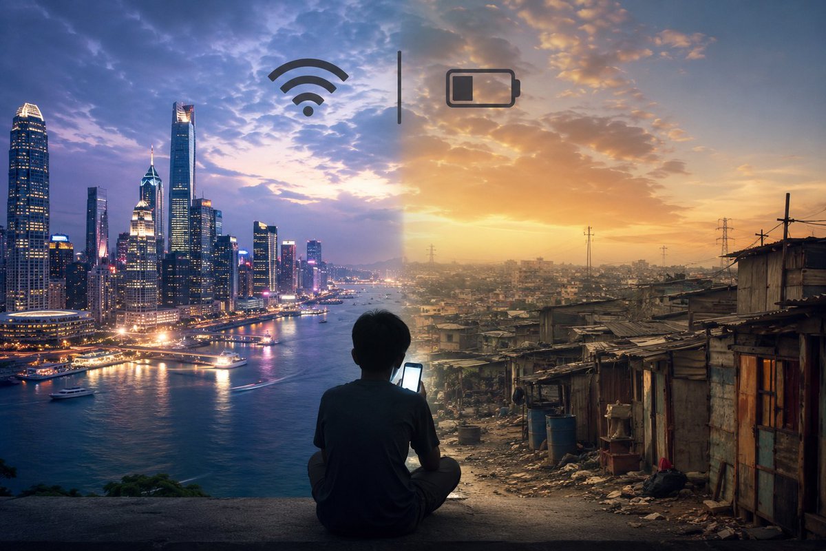 TheSui777's tweet photo. Technology is growing faster than humanity. We can talk to anyone in seconds, yet many still feel alone. The sky is the same for all of us, but our lives are completely different depending on where we were born.
This is not fair .. https://t.co/HNUKsaZFiG