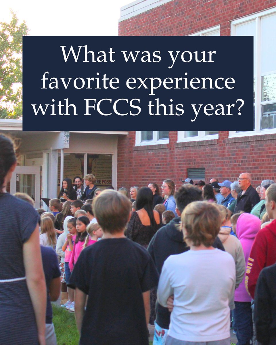 Foothillsfalcon's tweet photo. Tomorrow is our last day of school! We didn't even get to post about all the stuff that happened at FCCS this year. We want to know what your favorite experience was with FCCS for 2025-26! https://t.co/sHgBxY3bED