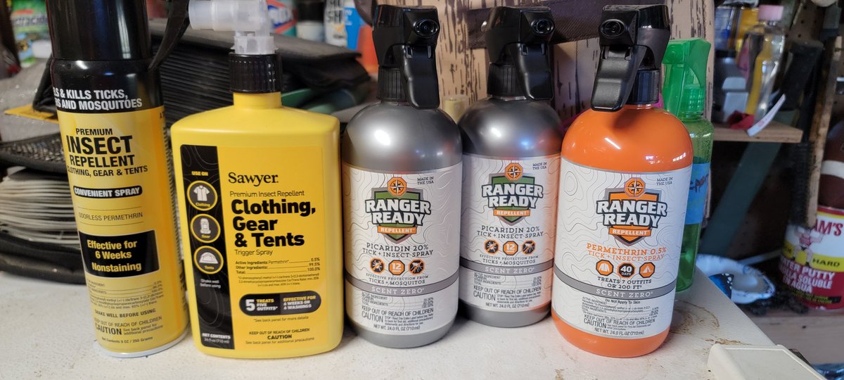 AaronRichenberg's tweet photo. @MichelleMaxwell These will dramatically reduce the chances of a tick bite. This is coming from a guy who has Lyme from a tick bite in its nymph stage. I use to pull them off my wife and kids randomly before I started using these products. https://t.co/IP4FT6DUBr