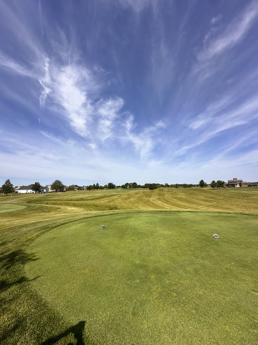 AustinGick's tweet photo. Short trip over to @AtkinsGolfClub on my day off. Course was gorgeous and absolutely tore me up https://t.co/3pA1tgFFb4