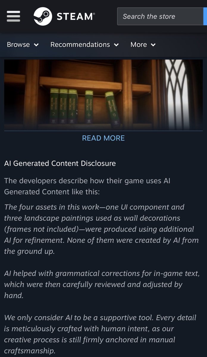 AbblesTheSwift's tweet photo. Just incase you need more proof it’s hidden in the steam page https://t.co/GhGBDHWG8u