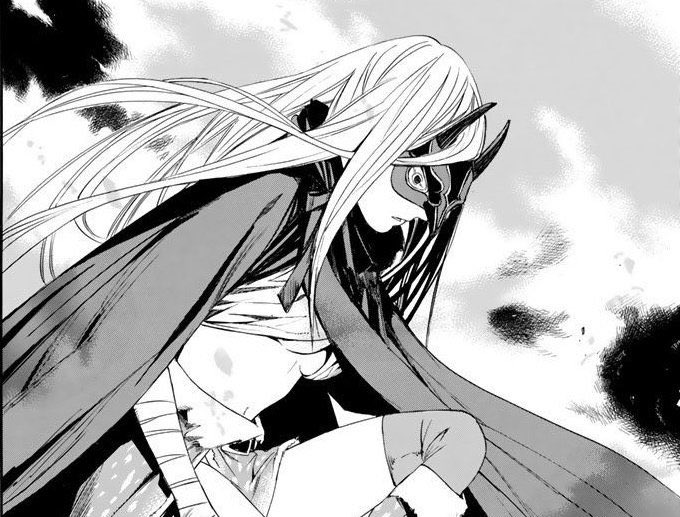 SaveMizuchi's tweet photo. I give up. I’m just posting pretty pictures of Bishamon again. #Noragami https://t.co/GjlEy0OnJf