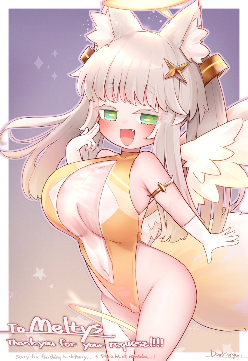 MeltysEcchi's tweet photo. Skeb for a design I got from https://t.co/OcxSstKq0P https://t.co/qtGjZUnVTe