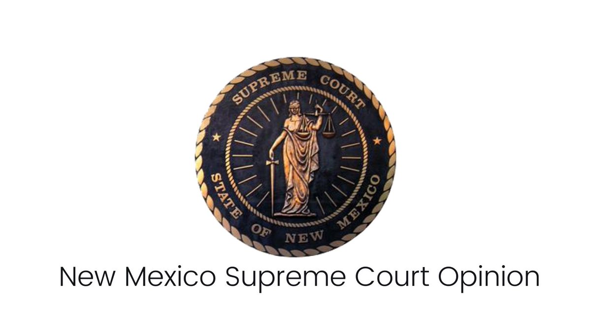 nmcourts's tweet photo. NM Supreme Court rules a personal representative appointed under the state’s wrongful death statute cannot issue subpoenas before filing a lawsuit on behalf of the deceased individual’s estate. https://t.co/erGdtI0jbv #NewMexico https://t.co/q9gA6ryOYK