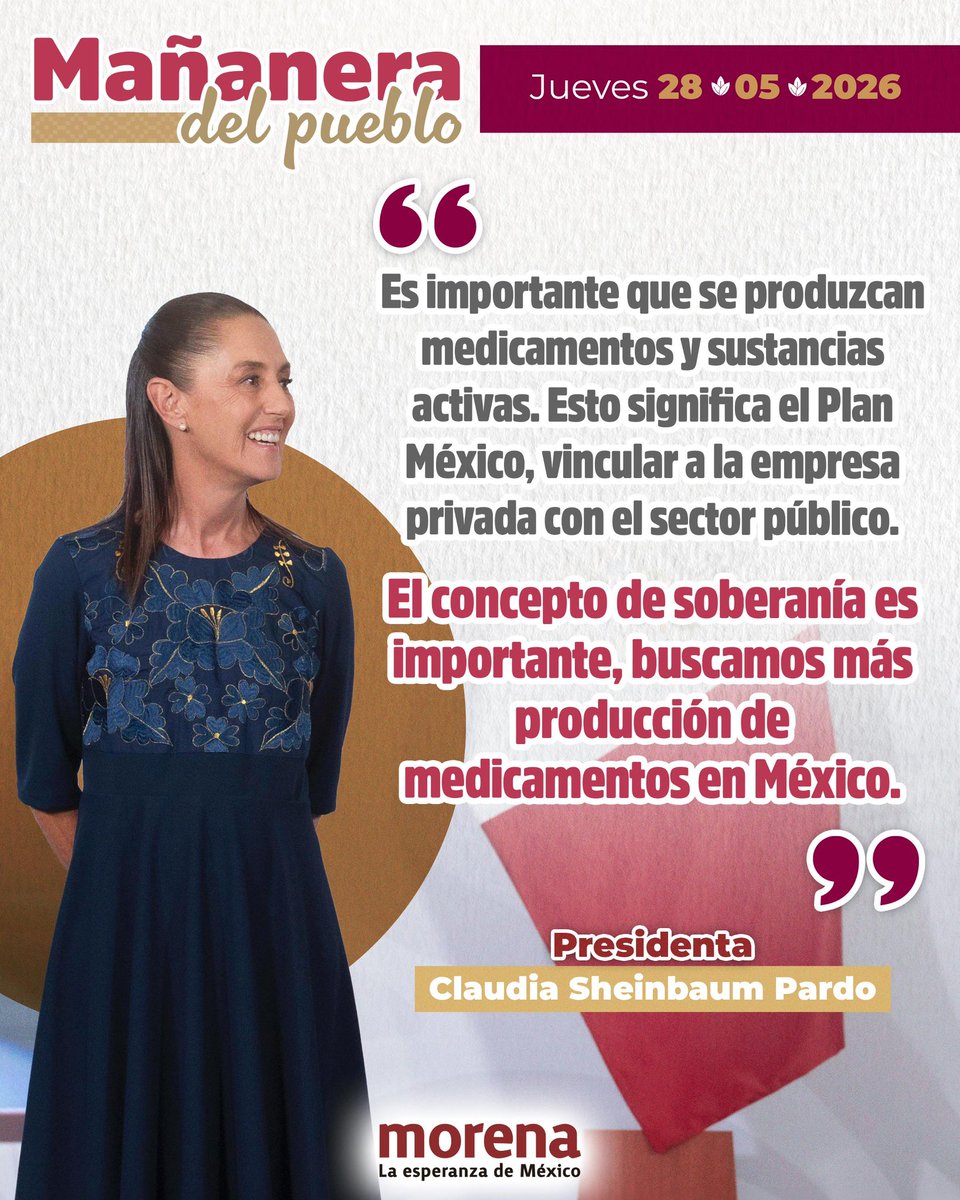 Morena tweet media