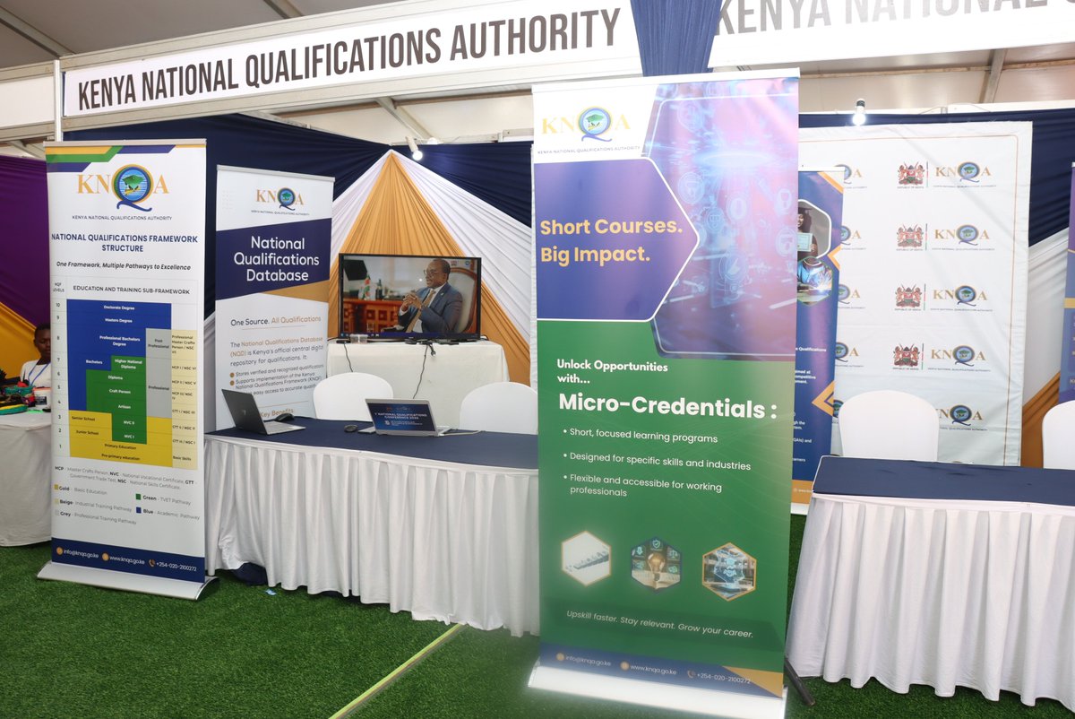 KNQAuthority's tweet photo. CEO, Dr. Alice Kande joined leaders & education stakeholders led by PSs @Muoria_Dr, @Bettymuganda17 & local leaders at Wagbire Pri, Wajir, for the launch of #EducationWeek ahead of #MadarakaDay2026 under the theme "Education, Skills & the Future."
#SkillsandtheFuture #KNQA #BETA https://t.co/KhIoOpIjZb