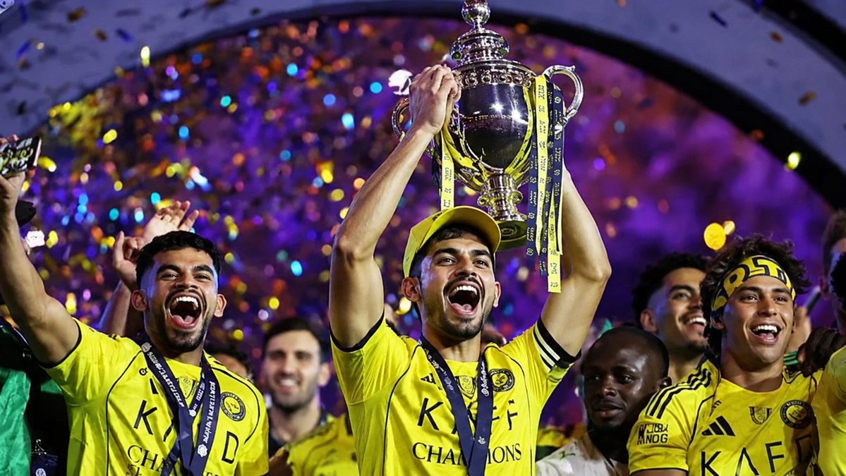 rehanamunir12's tweet photo. Cristaino Ronaldo 
BREAKING 🚨
@Cristiano Ronaldo wins his first Saudi Pro League title with Al-Nassr 🏆🔥
A historic moment in football history.
#Ronaldo #AlNassr #SaudiProLeague #GOAT #Football #CR7 https://t.co/YdA8uIhY0T