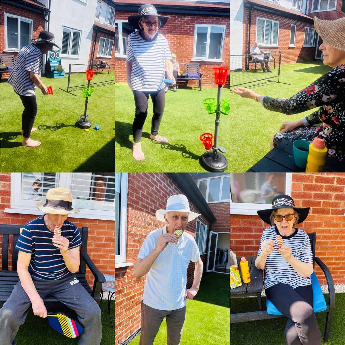 Digby_Manor's tweet photo. Enjoying large board games and ice creams in our newly opened communal garden grounds. https://t.co/Ilx5UbpeJA