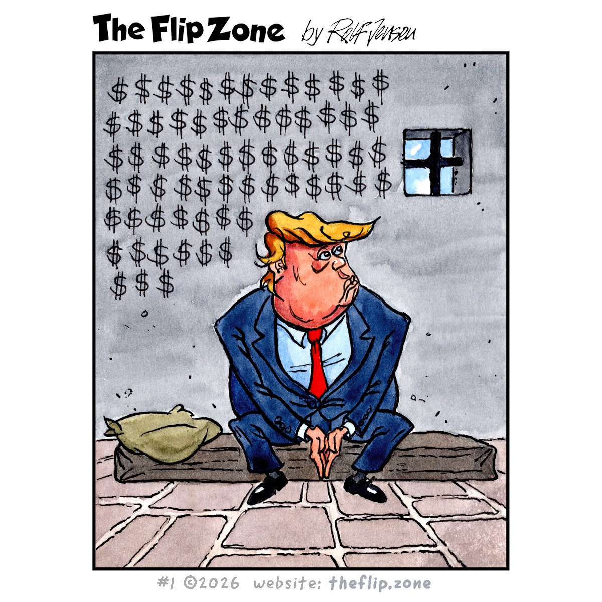 FlipZoneCartoon's tweet photo. #1 — The Flip Zone
Sometimes the view from inside looks a lot like the view from outside.
Welcome to The Flip Zone — single-panel satire on the absurdities of our times. #TheFlipZone #PoliticalCartoon #PoliticalSatire #Satire
Get this cartoon on a mug or as a framed poster: https://t.co/Y7bXyJJpaq
Visit our store: https://t.co/fdeeToRlfp