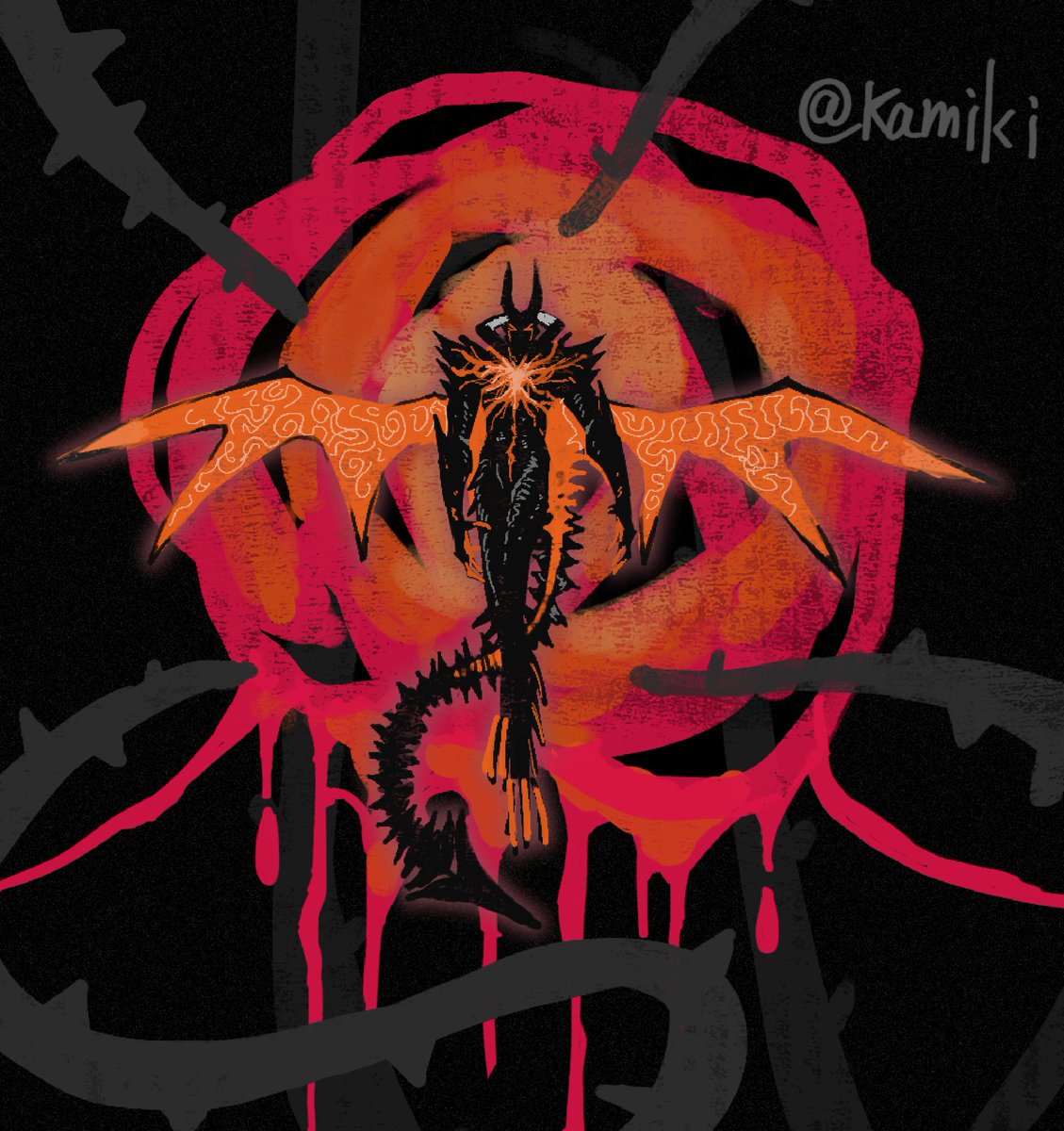 RuriKamiki57327's tweet photo. #dmc #dante
画的一个鬼泣四但丁魔人废案 https://t.co/E5IfaOkZn0