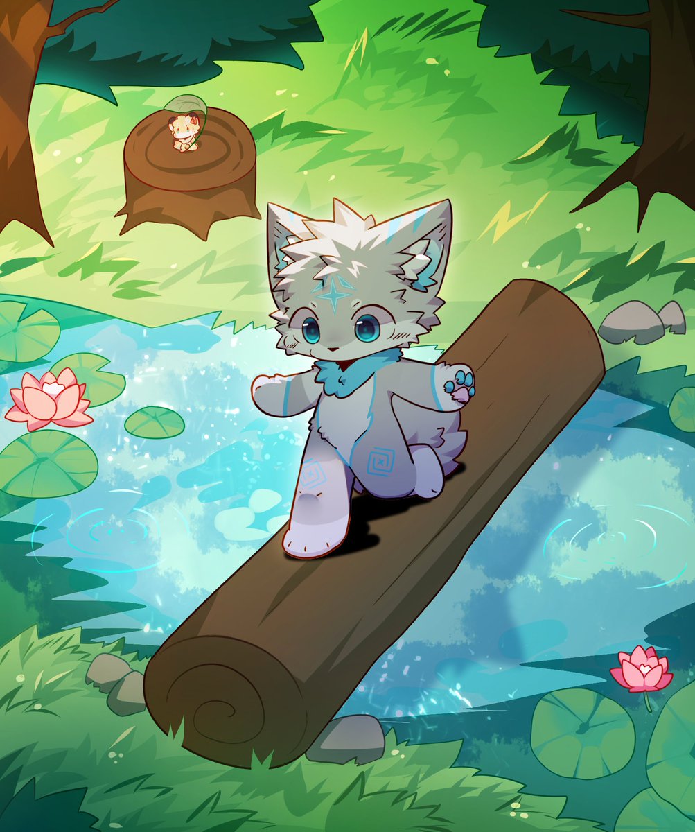 youxingxiaohui's tweet photo. 独自走在小河的独木桥上
也是很喜欢这个稿子呢
#FurryFriday https://t.co/GcrAP0fvHS