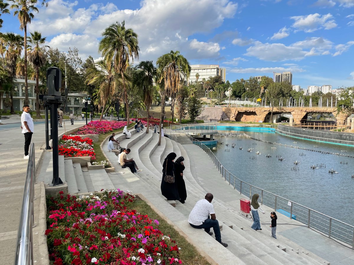 chriskost's tweet photo. It's wonderful to see the Riverside Project taking shape in Addis Ababa.

This greenway corridor introduces child friendly public spaces and a continuous cycle path linking the Bole, Churchill, and Piassa areas. https://t.co/9U9TjgJoqH