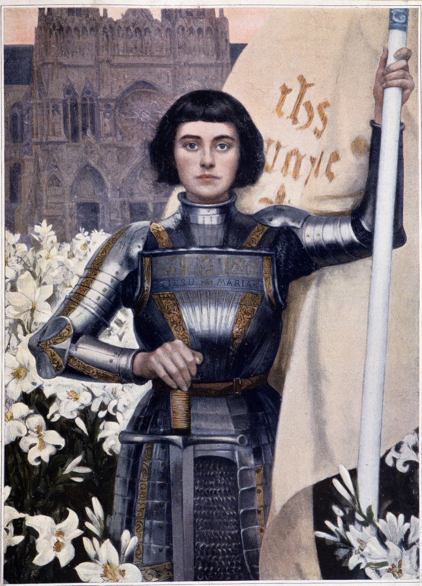 MonaldieSorti's tweet photo. In attesa della festa di s. Giovanna d'Arco: arsa a Rouen il 30 maggio, è protagonista con le carmelitane martiri di Compiègne di un filone di UNICUM OPUS in cui raccontiamo il vero motivo storico, secondo noi, della sua straordinaria missione che «per chi non crede è follia» ☧ https://t.co/IkC5L2xUBj