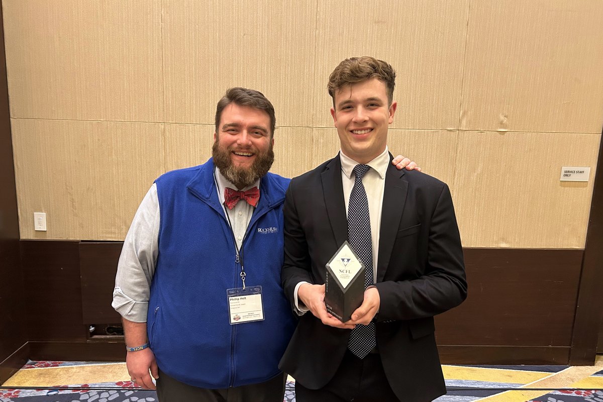 RockhurstHS's tweet photo. A special congratulations to Will Fanning '26, who was a Quarterfinalist (Top 24 out of 191) in Dramatic Performance!

Way to go, Will! AMDG https://t.co/MJ0krMkOvW