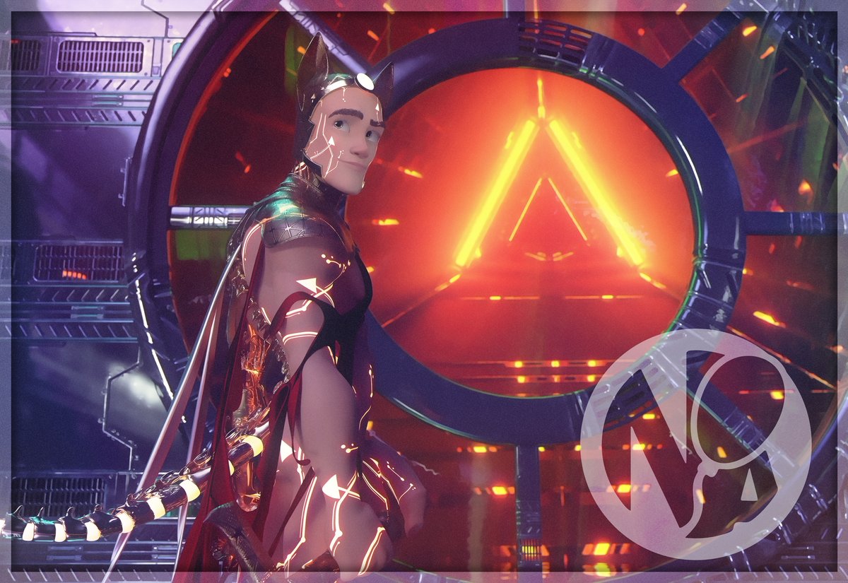 NickolausART's tweet photo. I started modeling something, and it turned into a free fantasy on a sci-fi theme. Collected all 6 angles here in both censored and uncensored versions. 👀 Censored &amp; Uncensored. The full series is on my Patreon. https://t.co/Qg23RMiSgy