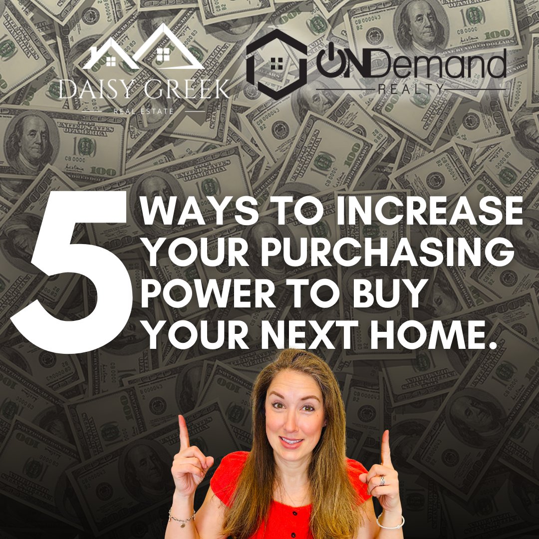DaisyGreek's tweet photo. 5 ways to boost your homebuying power without waiting for rates to drop.
Swipe to see how new construction, ARMs, credit, debt, and lenders can put more house within reach.
#DFWRealEstate #DallasHomes #HomeBuyingTips #RealEstateTwitter #FirstTimeHomeBuyer #PurchasingPower https://t.co/7LGOcEzXNx