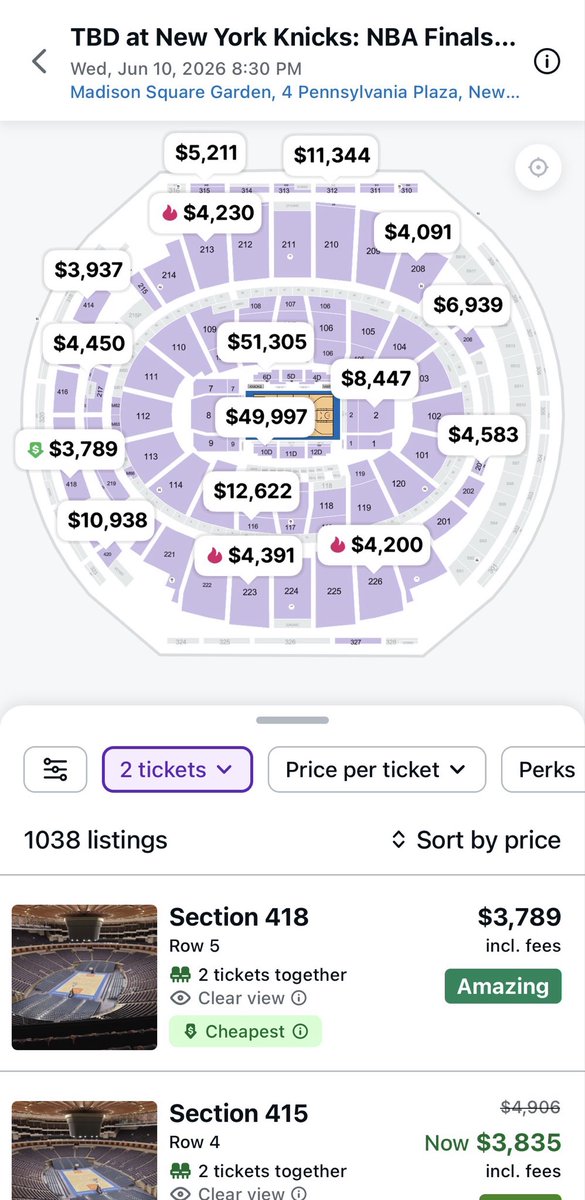 blue_grayg's tweet photo. Hurry! If you act now you could save $200!! Hahaha that’s a hard pass for me. Most I’ve ever spent on tickets was around $300 a ticket, when the Bulls were playing Miami in game 2 playoffs, back in 2013. I think 3 fights broke out that day on the court, plus Taj Gibson and Joakim Noah were both ejected in the second half. Never seen LeBron frown and cry so much before.