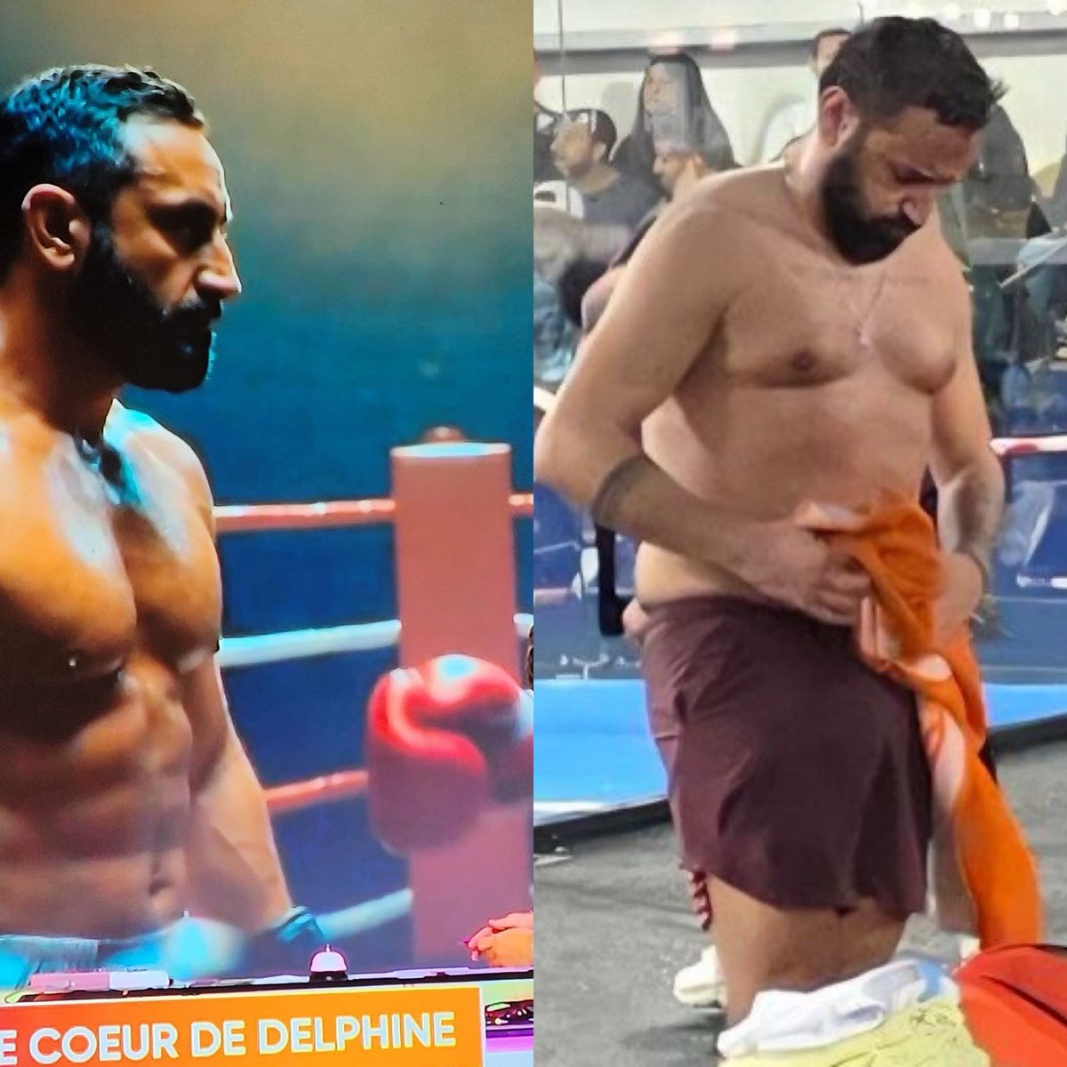 Tonythony03's tweet photo. Hanouna et ses conseils nutritionnels !!😂😂😂
IA vs réalité 😂😂#TBT9 https://t.co/5YUYnaObXE