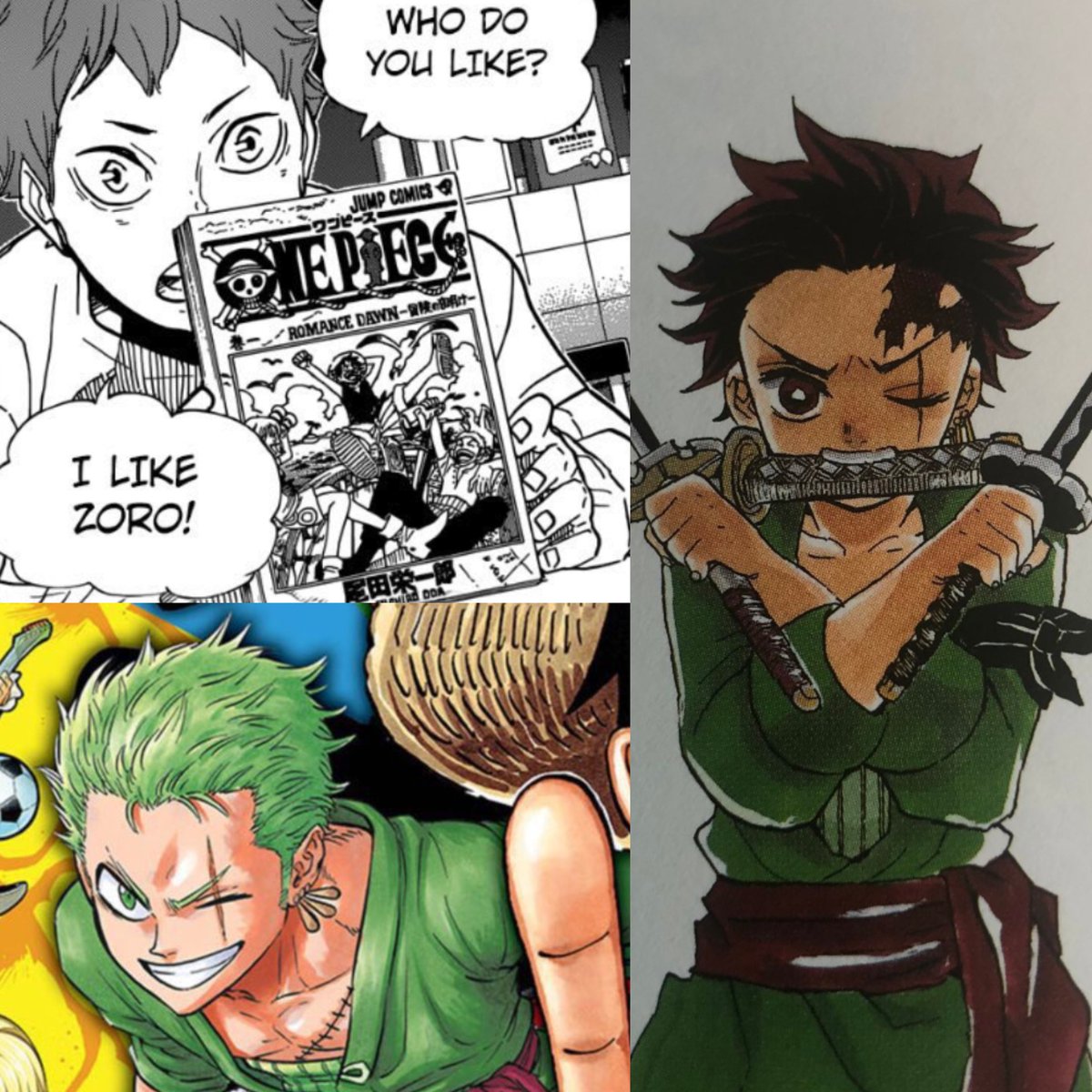 zoIuz's tweet photo. zoros your favorite characters favorite character https://t.co/KtgCcTOgOk