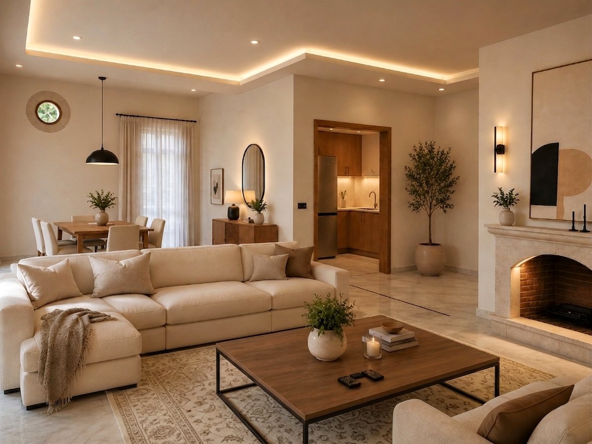 OthmanLakki's tweet photo. From traditional Lebanese architecture to a refined contemporary living space.

Interior design &amp; visualization by Othman Lakki.

#InteriorDesign #LebaneseArchitecture #ModernRenovation #LuxuryInterior #HomeTransformation #BeforeAndAfter https://t.co/X8iJSCYuax