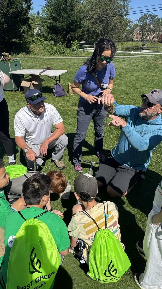 GolfSuper2GM's tweet photo. That’s a wrap on an incredible month of @TheFirstGreen ⛳

Over the last 30 days, the @MidAtlGCSAA has hosted 400+ students. A huge congratulations to new host @DBottamiller and @jlobenstine for stepping up and helping grow the next generation of @GCSAA superintendents👏💚 https://t.co/d39MKWigDk