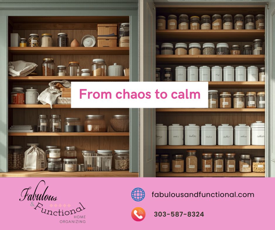 fabNfunctional's tweet photo. Messy pantry? Overwhelmed by grocery lists? We handle it all so you don’t have to think twice about meal prep.

Call Wendy today! 
📞 (303) 587-8324 
🌐 https://t.co/gZ776hXK5r

#homeorganization #grocerymanagement #fabulousandfunctional #organizedhome https://t.co/w4c7iQNrUT