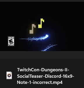 NotVeryAndy's tweet photo. This video was posted on 5 platforms, each with a different note incorrect (Discord's file name directly says it), so here's every incorrect note played in order https://t.co/jaskwPt5PN