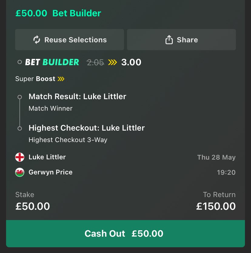 MBCommunity1's tweet photo. I’ll either win £25 or break even for 30 seconds work. This is how easy betting is. https://t.co/Sbm1SqyDup