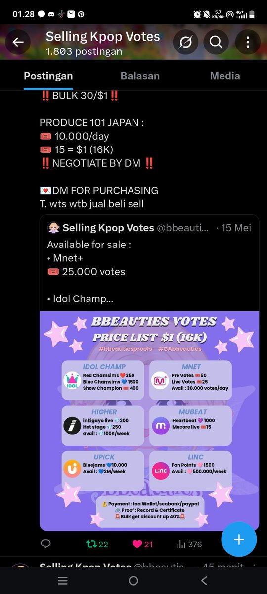 seophere's tweet photo. @bbeauties_votes For #Yoshiki https://t.co/4p4bBShHtG
