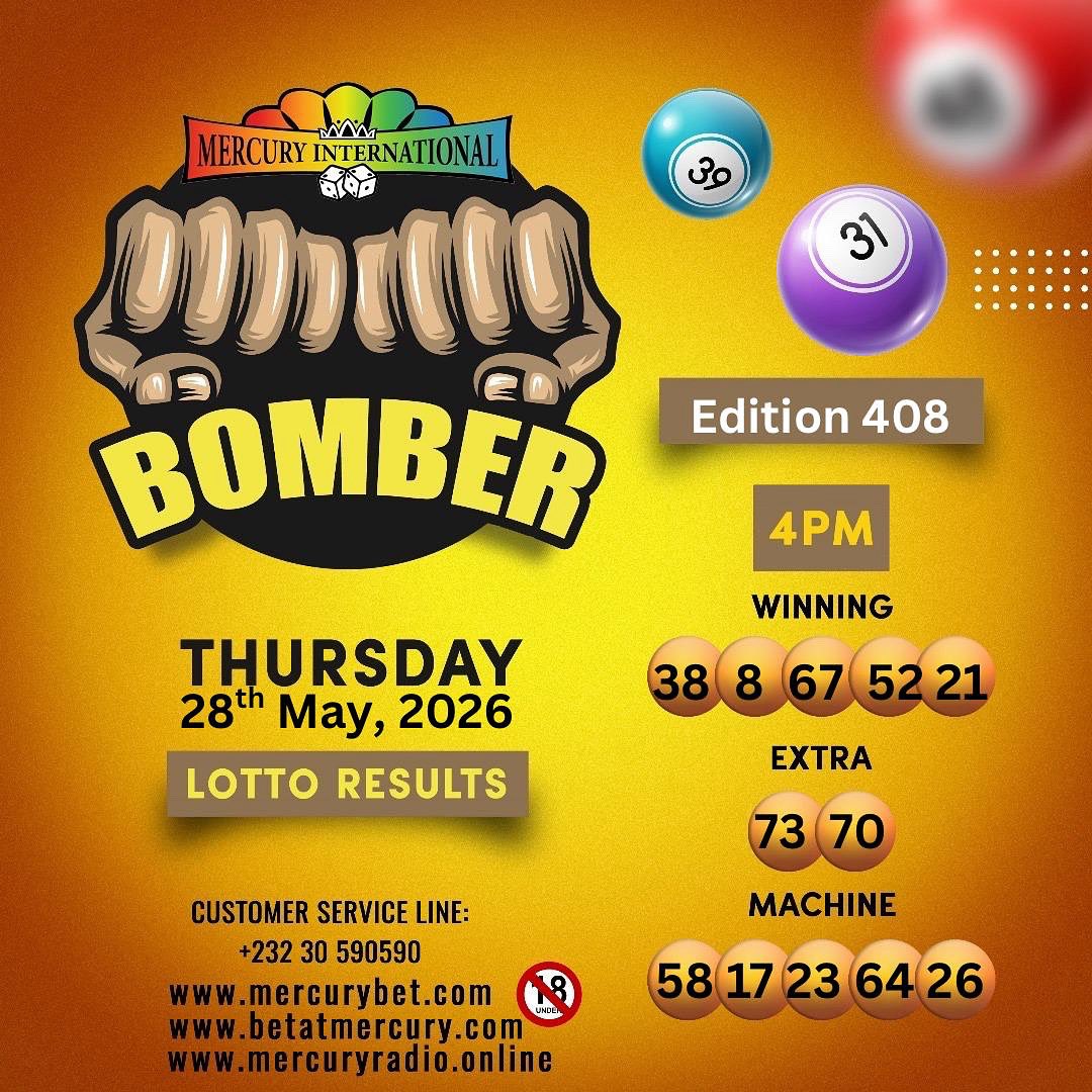 Mercury International Lotto Results tweet media