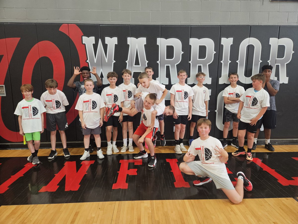 GoWinfieldHoops's tweet photo. 2026 Youth Camp

Thanks for all the help by our high school athletes. https://t.co/4jh80DUy99