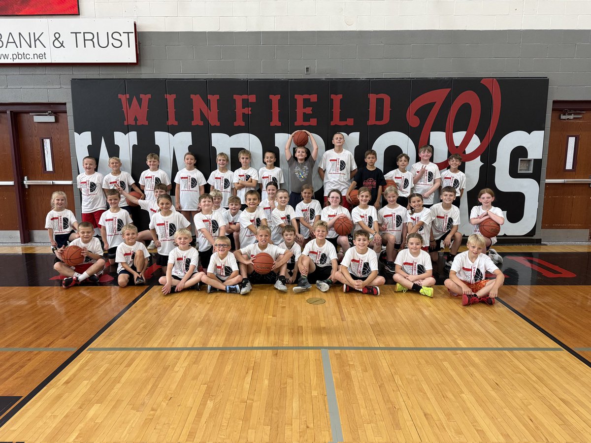 GoWinfieldHoops's tweet photo. 2026 Youth Camp

Thanks for all the help by our high school athletes. https://t.co/4jh80DUy99