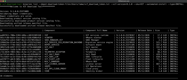 RahulRVerma's tweet photo. VCF 9.1 - VCF Download Tool (VCFDT) Cheatsheet | William Lam https://t.co/GjvrwZsAmh https://t.co/wgZOECULrD