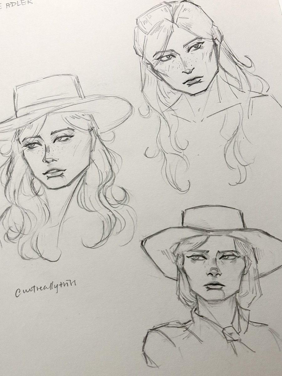 notreallytriss's tweet photo. mostly sadie sketches🌼 #rdr2 https://t.co/WteO12USfC