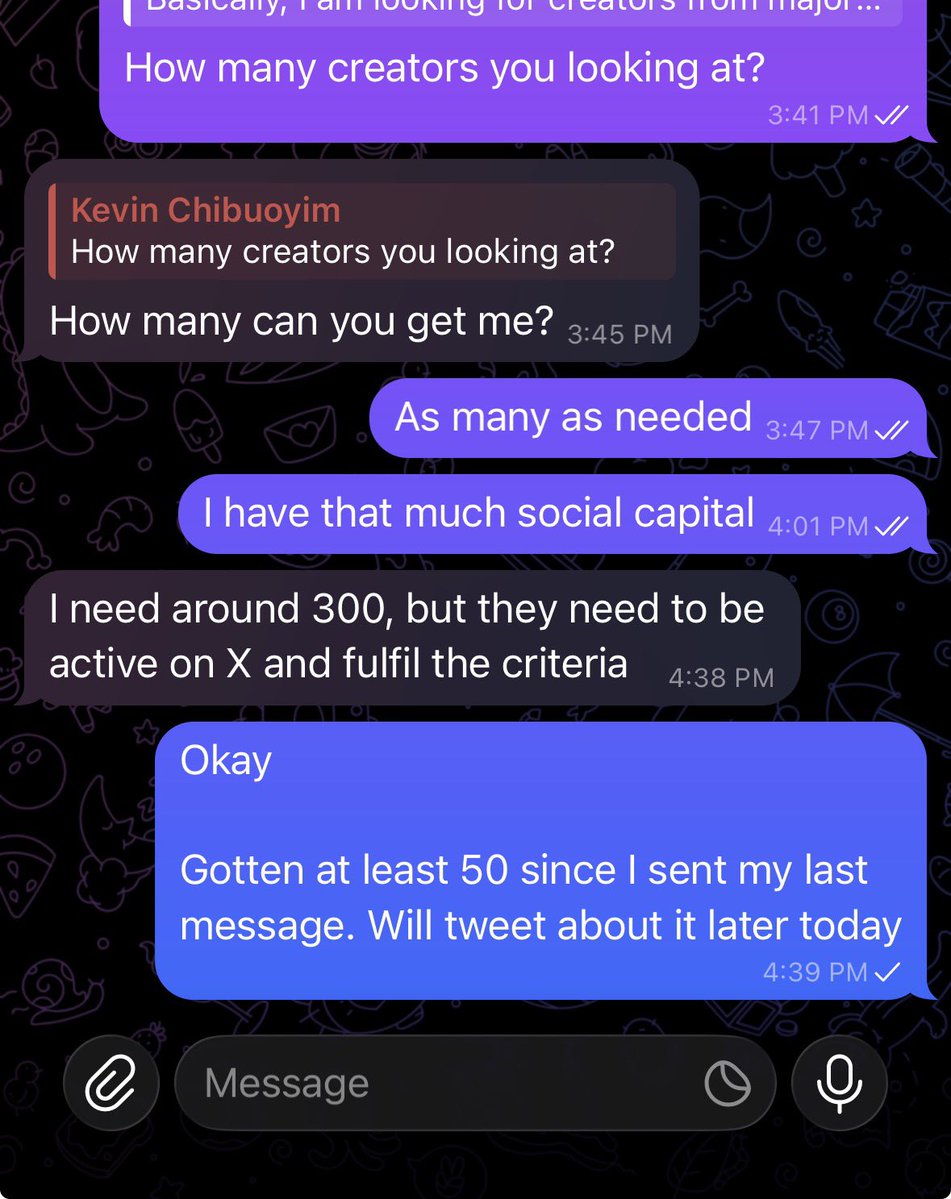 kevin_chibuoyim's tweet photo. A friend is hiring.

If you’re extremely active here on X

Each of your posts gets at least 1k views OR a video creator with similar views and you’re interested in this gig

Comment below &amp; I’d DM you with link to fill!

Tag others you know who meet the criteria too &amp; interested https://t.co/eijuD9McnT