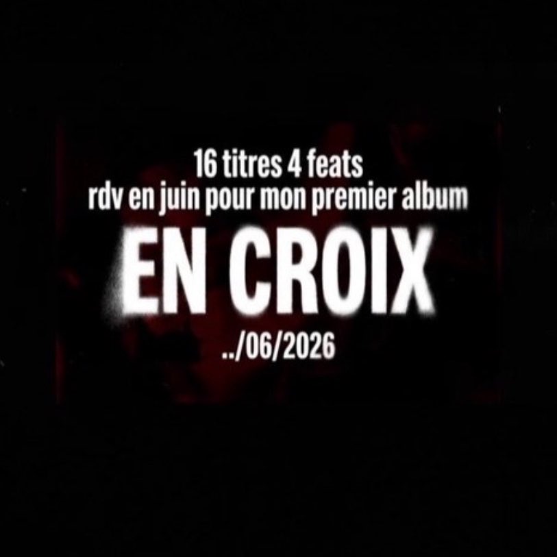 midiminuit__'s tweet photo. 🚨 LAGUI annonce la sortie de son 1ER ALBUM ! 

« EN CROIX ».

16 titres, 4 feats.

📆 Juin https://t.co/pc5ZzyFyVl