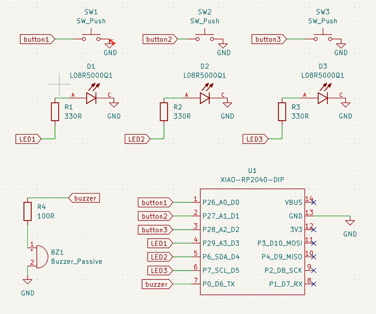 shashwatvalid's tweet photo. been sitting on hardware for a really long time and finally decided to go deeper. im very early, and still understanding basic components, but I have something to present..

i built keystorm-x3, my first pcb:

- it's a 3-key macropad with cherry mx switches
- can connect to your device using a USB-C port
- allows you to create key presets, which you can toggle between using long keypress on 3 keys simultaneously

it's still a hobby project, but feel free to check it out: https://t.co/g4RzX98JU7

order for pcb printing & components is placed, once it arrives will post an update with the assembled version, cya!