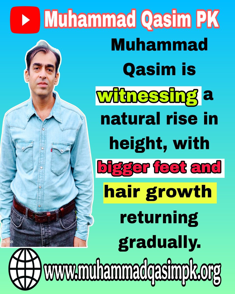 MQRegrowth's tweet photo. 3. While most men face decline, Muhammad Qasim is being renewed. His physical transformation is a profound sign for those who reflect on the power of the Divine. 

https://t.co/OokfwxYB6L 

https://t.co/2YF3jPfqrg 

https://t.co/eyGUo205gY https://t.co/TNZMyRJuDU