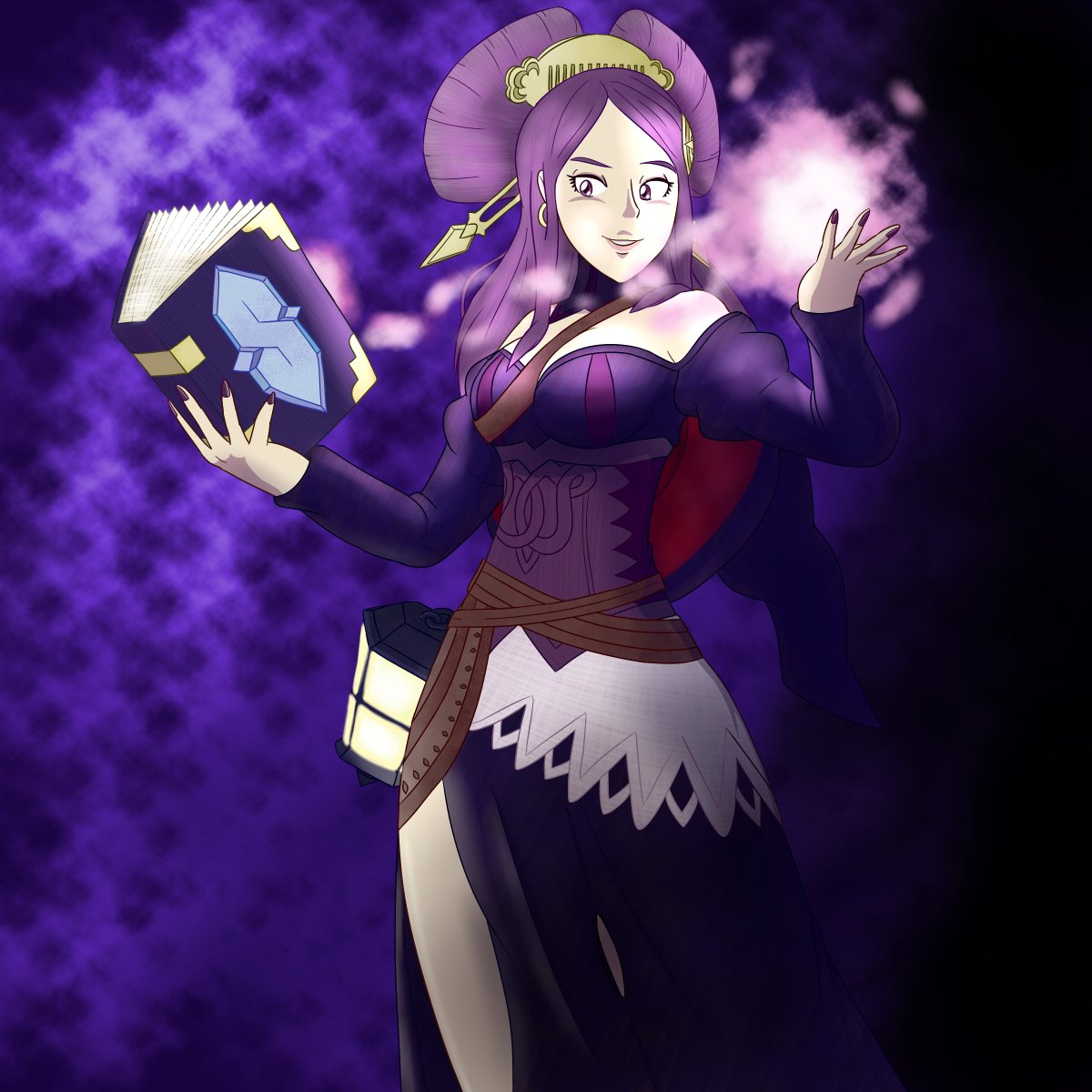 JDAlbum's tweet photo. Witch class Orochi (Fire Emblem Fates, 2017 art) https://t.co/S2iZGU3XqX