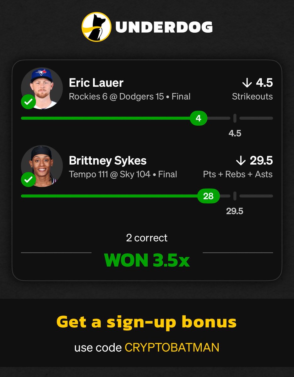 The Bettor Bat (+EV) tweet media