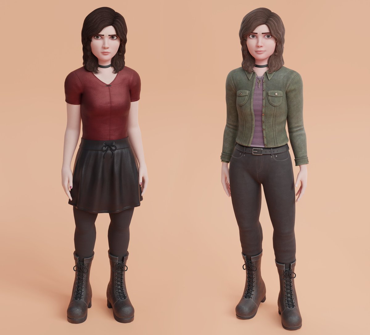 KT_T0NE's tweet photo. Charlie Emily + Elizabeth Afton
[MODELS RELEASE!] ⚙️

From the Five Nights at Freddy's Novel Trilogy 📚

Dual release with greatly improved models, more advanced rigs, and easy to use alternative materials! See Rig Showcase for a full breakdown 🔽

Link: https://t.co/ghgBqgPtBL https://t.co/XyOFnGnlnD