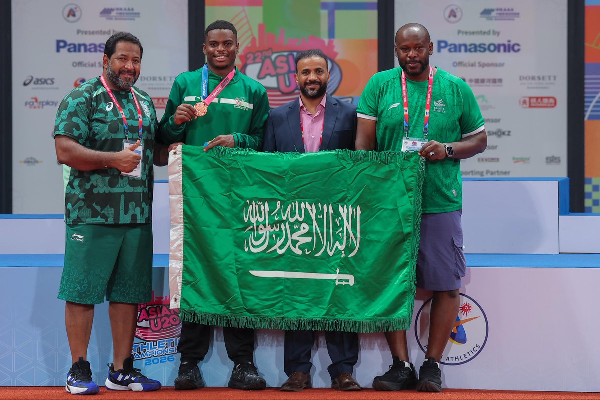 ألعاب القوى السعودية tweet media