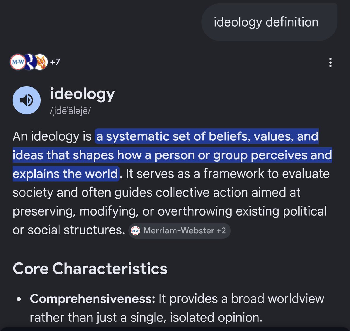 GentlemenBrian's tweet photo. @TakedownMRAs @eliotranch Yeah there's these things called ideologies. You can look it up. The TRA had a framework that explains the movement and how they interpret things like metaphysics and biology. Denying it's an ideology is saying there is no trans rights movement or worldview. https://t.co/3LtdmyKK9K
