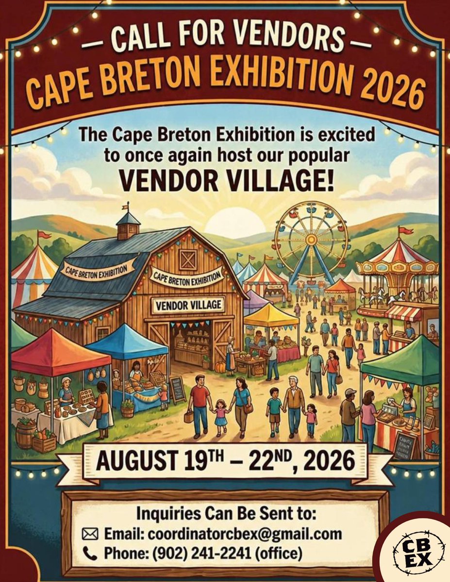 Seaside_Cable's tweet photo. From The Cape Breton Exhibition Facebook Page
Visit: https://t.co/Q4m3IZBzfY https://t.co/owXnphHVJI