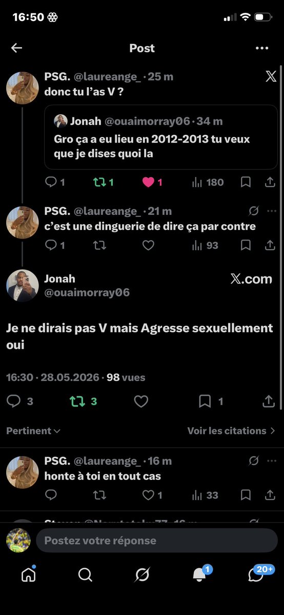 lek_tweet's tweet photo. Votre type est un agresseur sexuel, ça sert à rien de supprimer grosse merde. https://t.co/Nb4dTOclLx