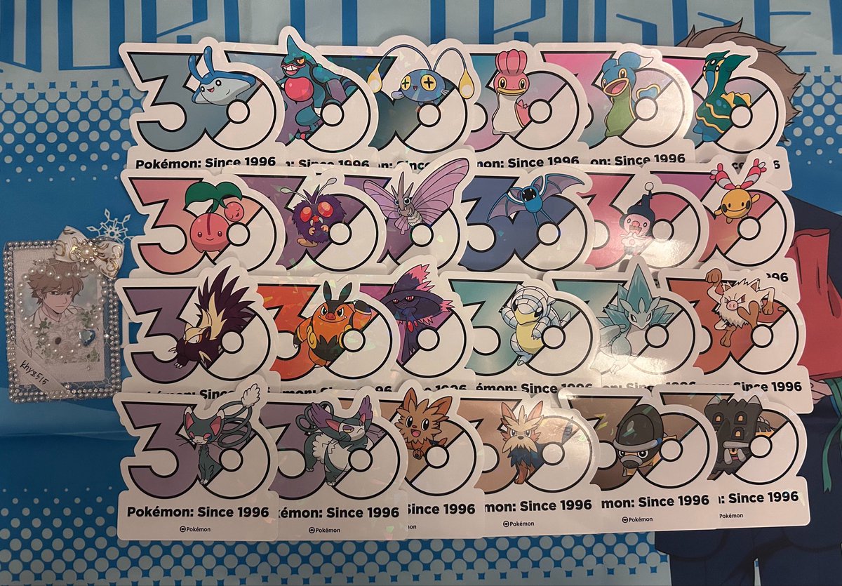 khyz515's tweet photo. 【交換】 ポケモン 30周年 ステッカー シール anniversary party メガフェスタ 韓国

譲: 画像1,2枚目

求: 画像3枚目

条件4枚目に記載しています。お気軽にお声掛けください🙇‍♀️ https://t.co/zLEGMaZQZp