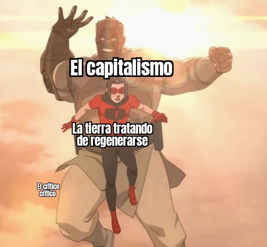 elcriticopol's tweet photo. Irremediablemente el capitalismo nos llevará a la destrucción, o lo superamos, o nos extinguimos. https://t.co/8Uiy9RckrW