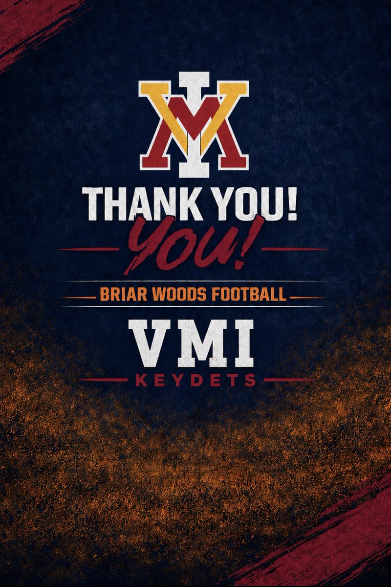BWHSFootball's tweet photo. Thank you @GuidoFalbo and @VMI_Football for stopping by and checking out our athletes during the contact period! #Relationships #FlyWithUs https://t.co/Y7wGcYYlLV