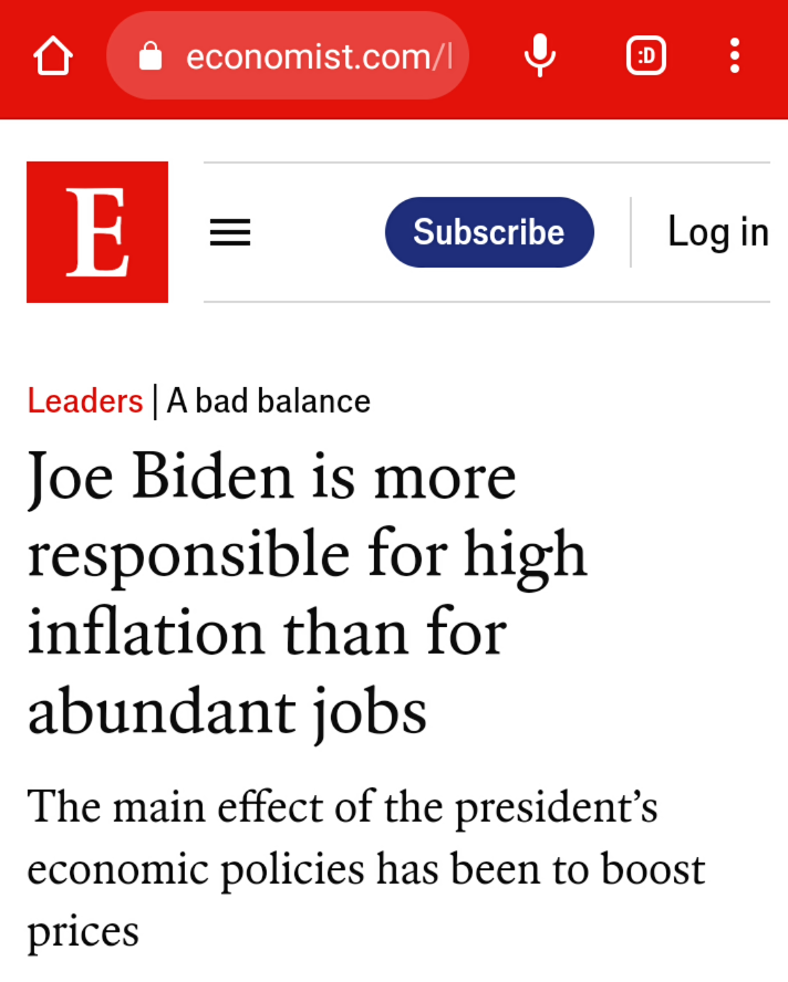KennyTrotting's tweet photo. @DebraDa13308871 @pshaa3 @DemocraticWins @Kamalas_Wins I'm not MAGA. I never voted Trump.  I'm just not a tribalist braindead zombie like you. And I don't ignore the Biden/Harris nightmare. When TDS monkeys such as you say that Biden's economy was good, you prove that you have zero credibility, cuz you deny the horrible BIDENFLATION. https://t.co/VtchUFLeSc